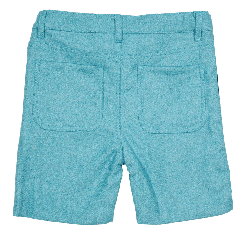 Memini kortbukse Henry ull ocean blue