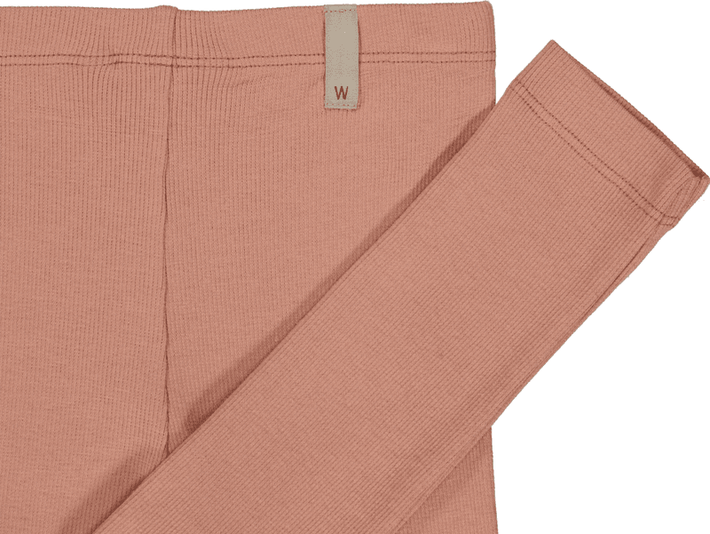 Wheat leggings rib cameo brown jente