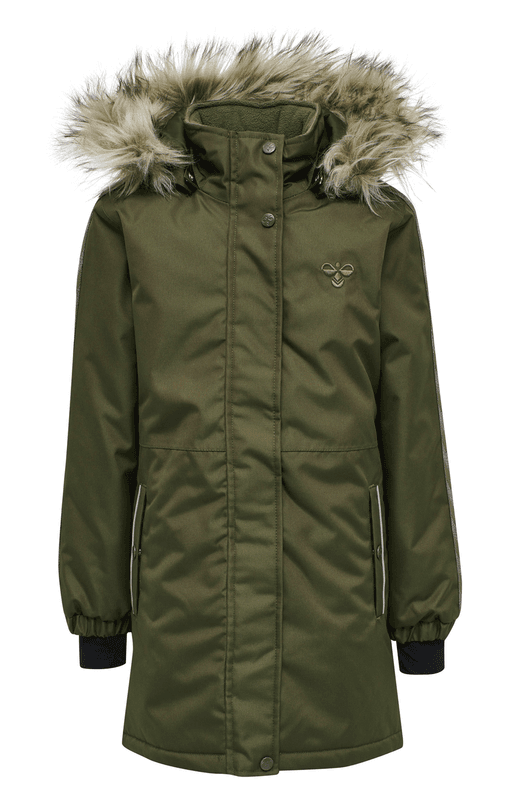 Hummel vinterjakke leaf olive night