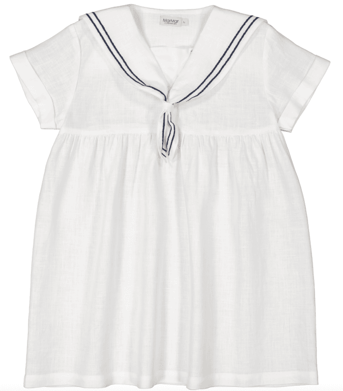 Marmar kjole Dresea linen white