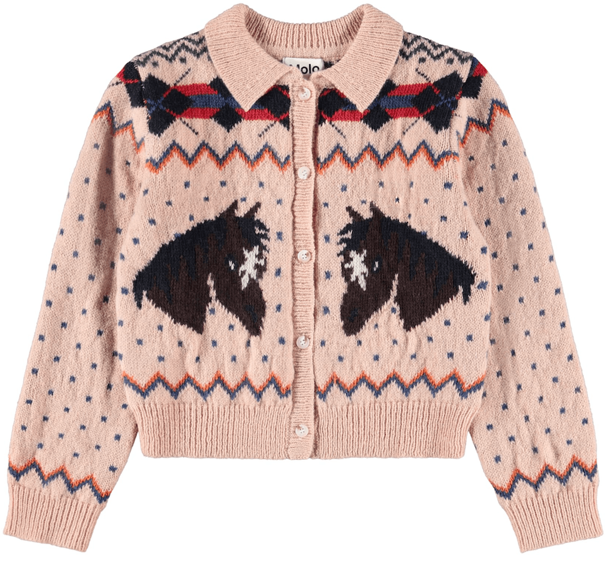 Molo Cardigan Galaxy mellow rose