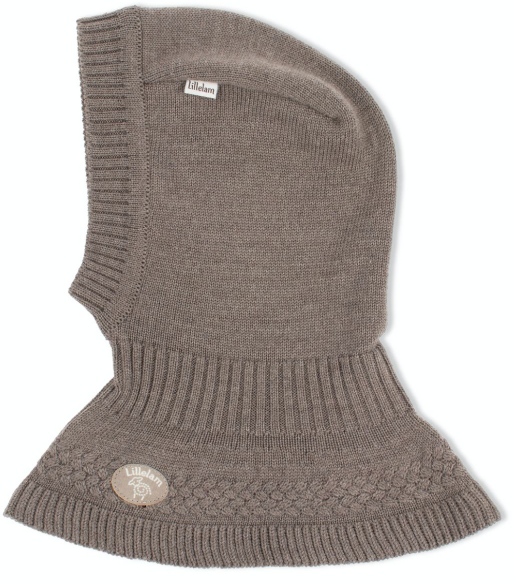 Lillelam Finlandshette classic ull brun