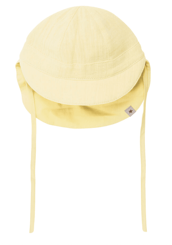 Huttelihut solhatt muslin double cream
