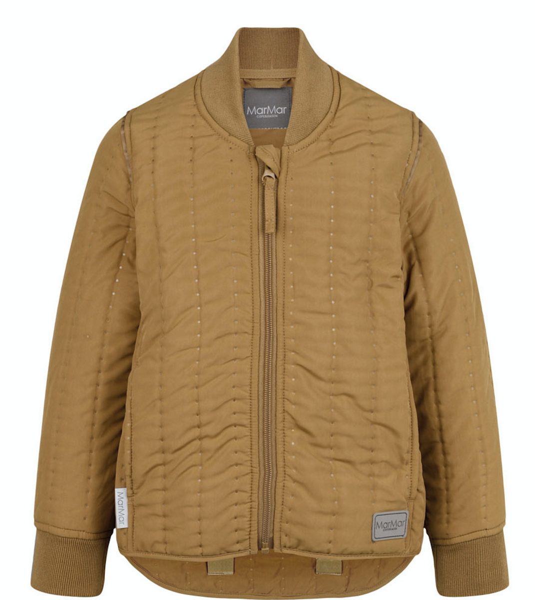 jakke orry thermo dark mustard