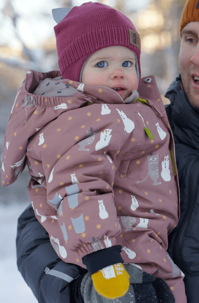 Kattnakken parkdress Snø Baby Sandeltre