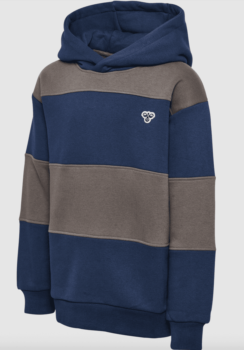 Hummel Genser loose stripe hoddie bee dress blues