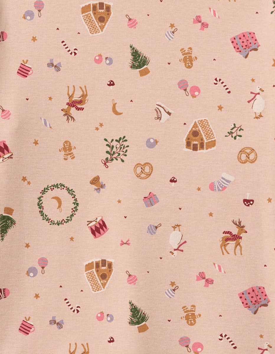 Wheat Pysjamas Mila rose dust holiday