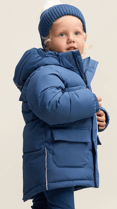 Gullkorn jade Parka storm blue