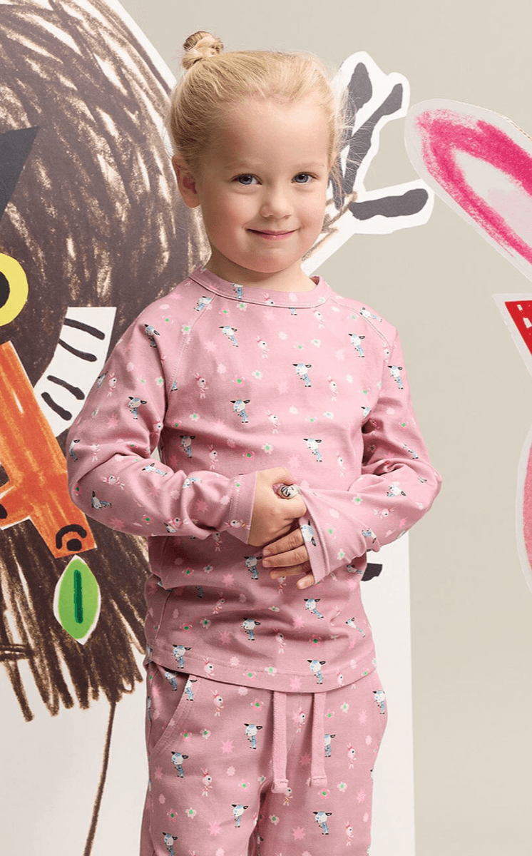 Gullkorn genser Bukkene smokey rose