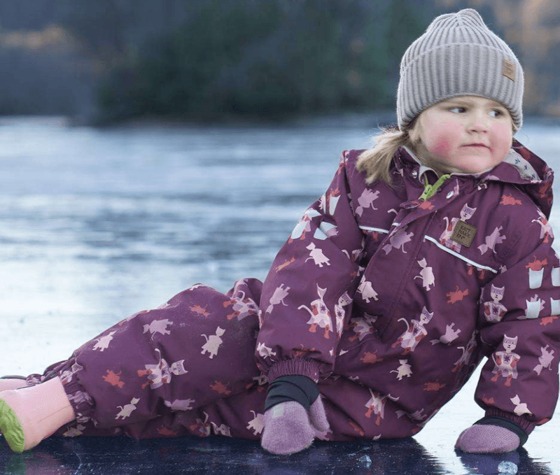 Kattnakken Vinterparkdress Snø Nostalgi