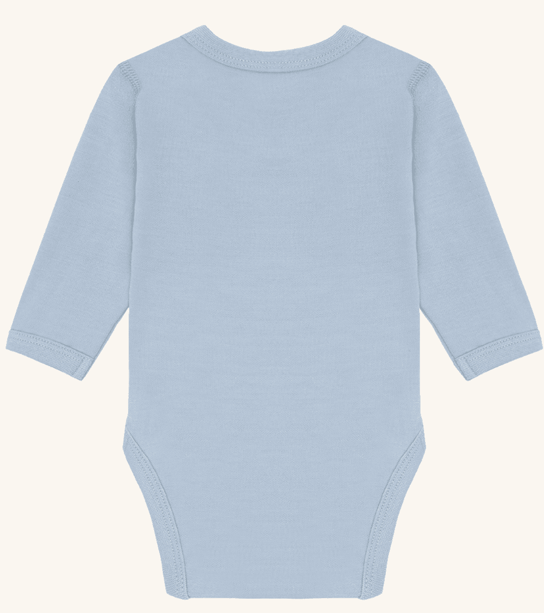 Hust and claire Body ull/bambus baloo animals baby blue