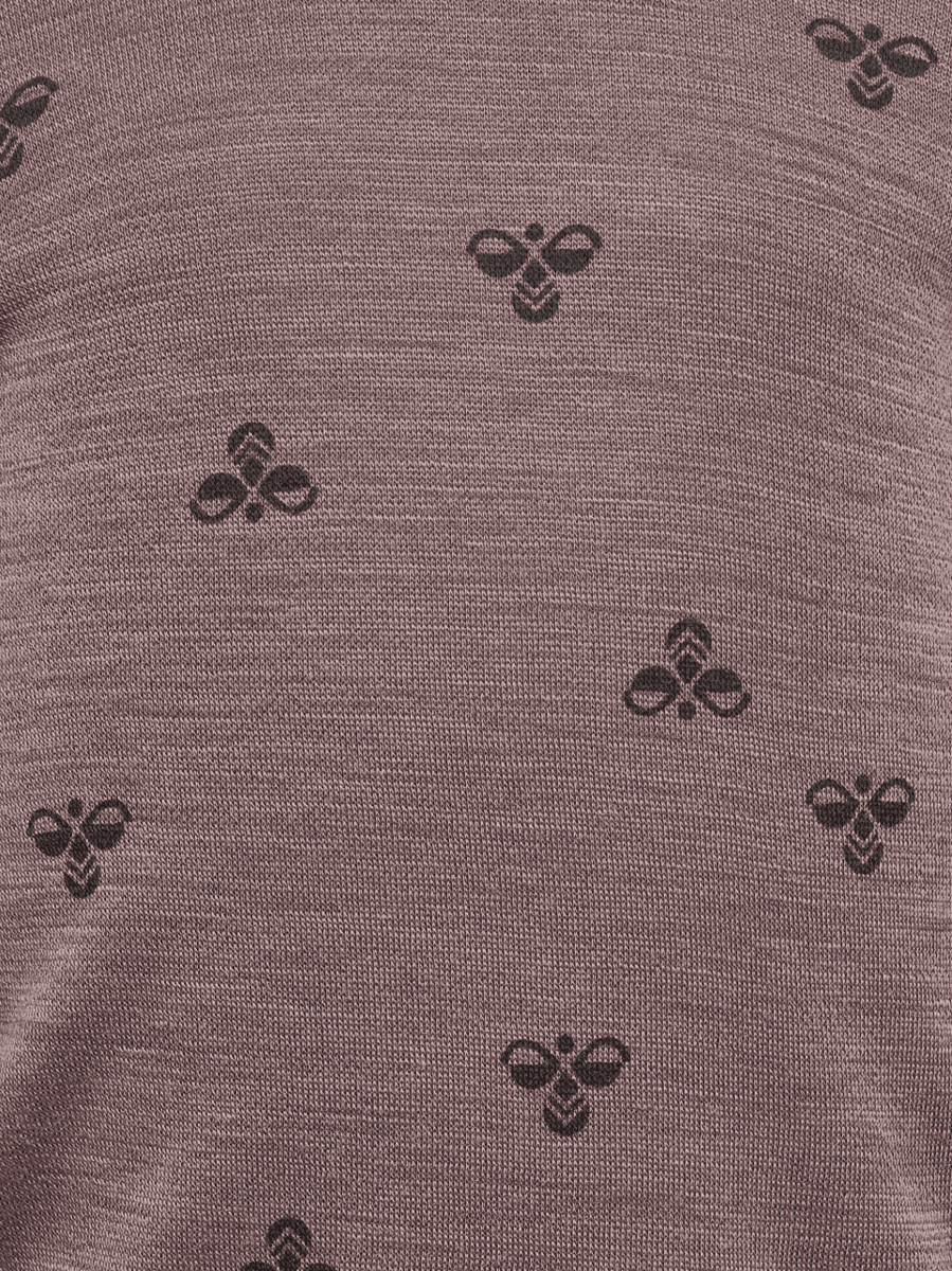 Hummel genser ull mini twilight mauve