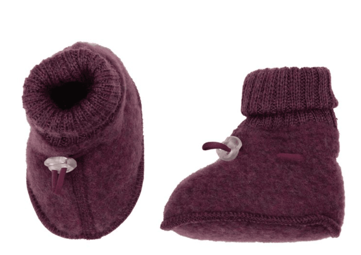Joha booties baby plomme