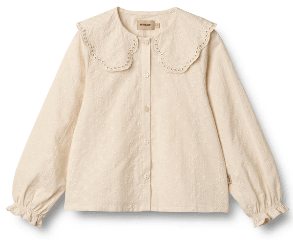 Hovedbilde Wheat Skjorte Flora eggshell