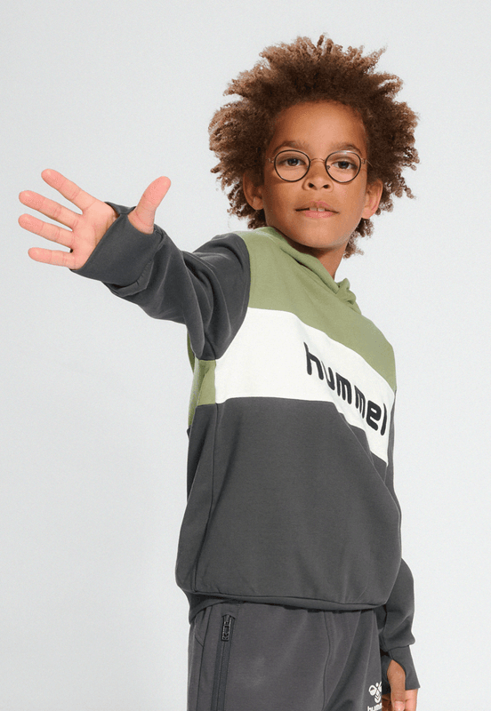 Hummel hettegenser morten oil green