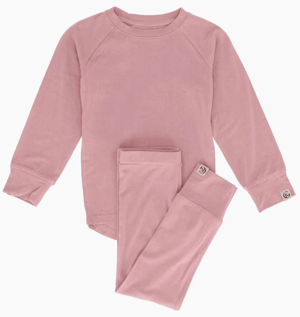 Gullkorn Vennen Base layer sett grey rose