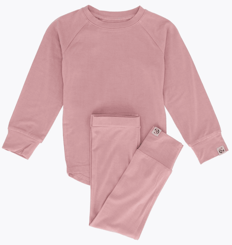 Gullkorn vennen base layer sett grey rose