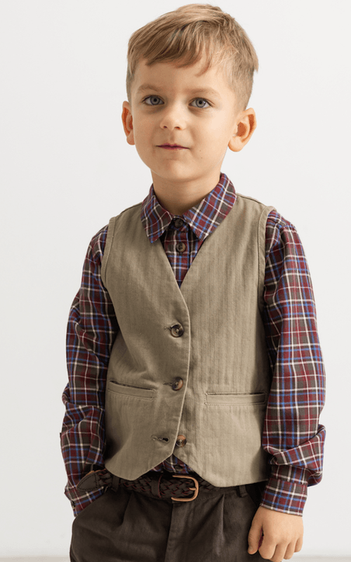 Marmar Skjorte Tommy chocolate check