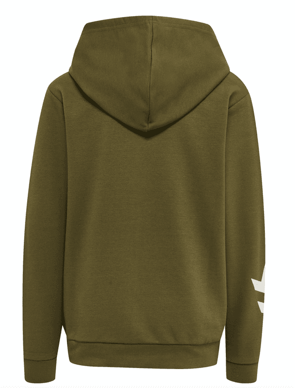 Hummel hettejakke trece zip dark olive