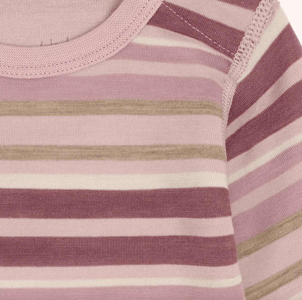 Hust and Claire Body ull/bambus Baloo Multi dusty rose