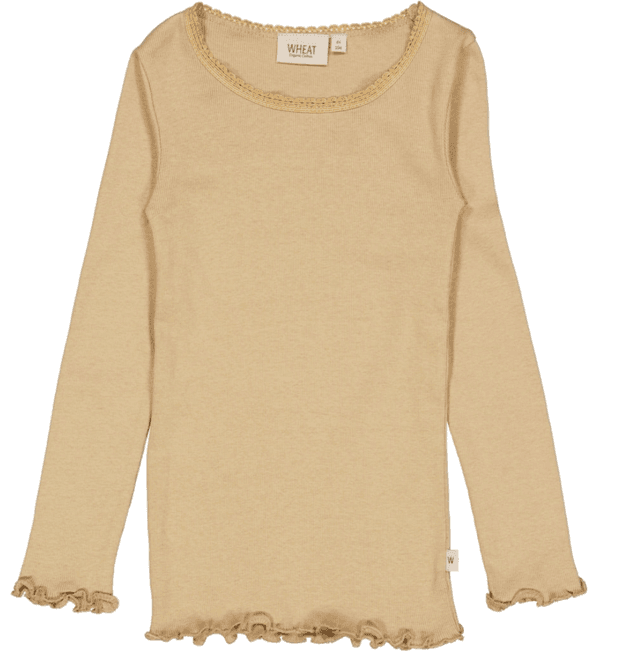 Hovedbilde Wheat genser rib lace latte