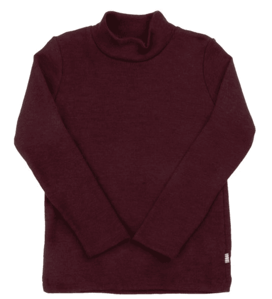 Hovedbilde Joha Genser ull ribb burgundy