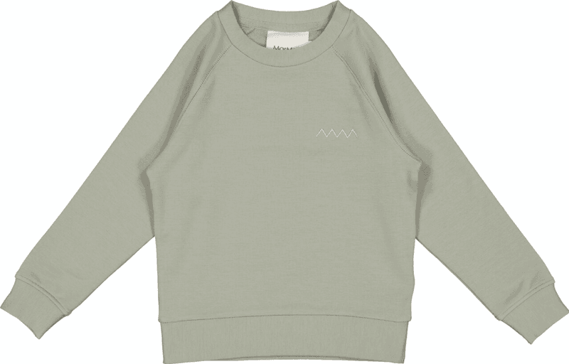 Marmar genser thadeus brushed jersey dry moss