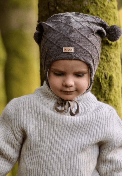 Hovedbilde Kivat Lue ull knytting ...