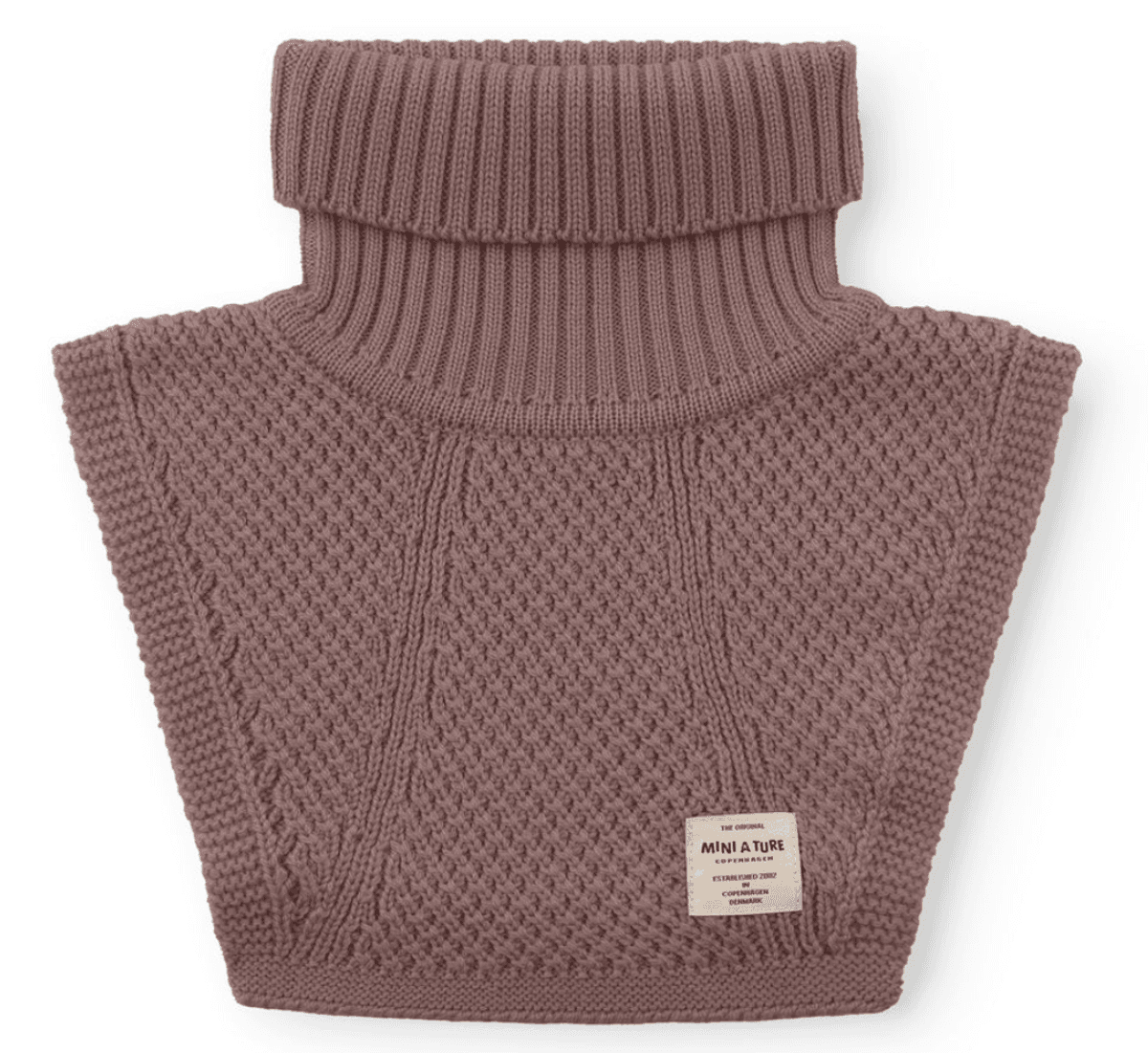 Miniature Hals Mattayler ull peppercorn plum