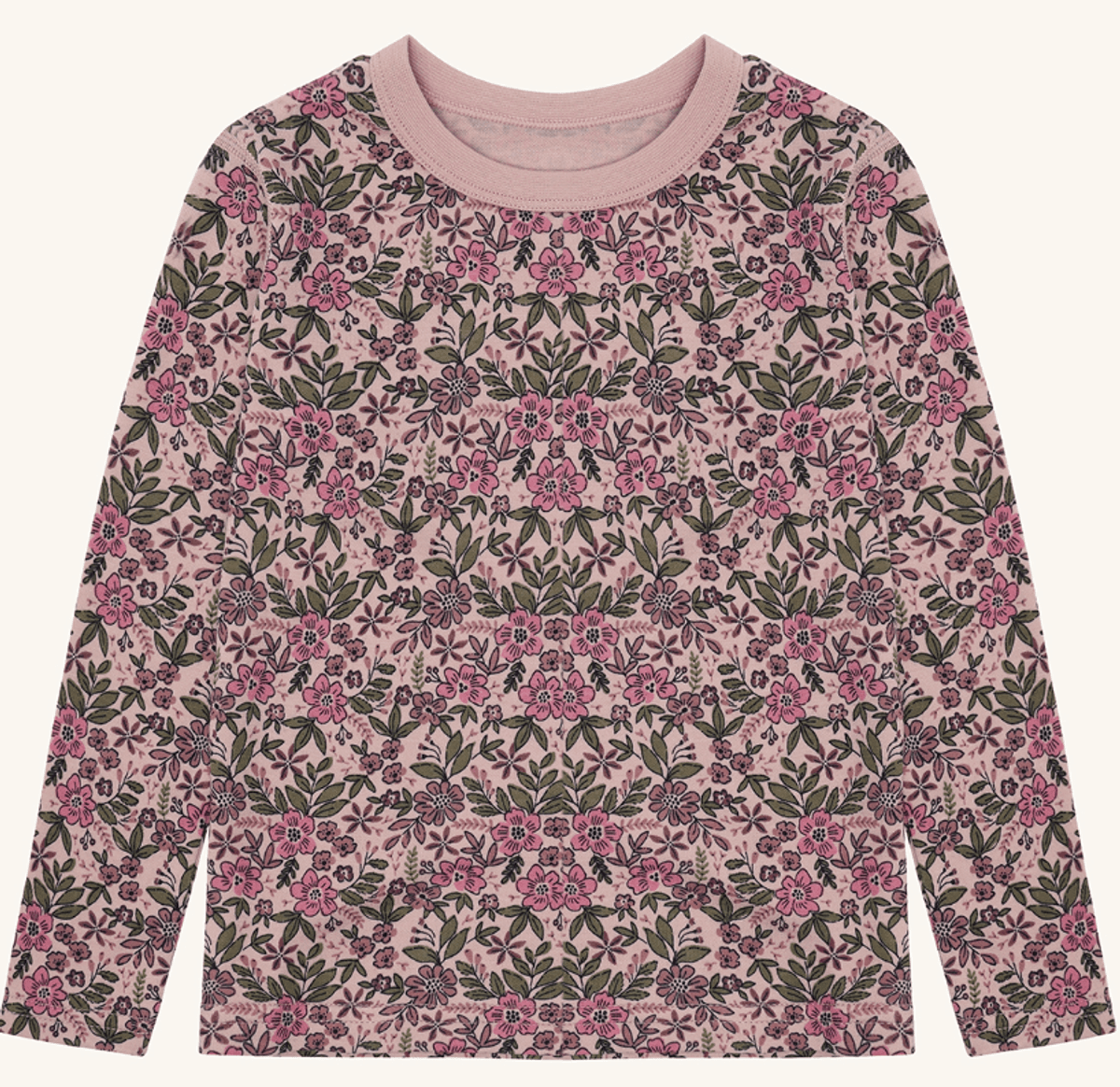 Hust and claire Genser ull/bambus abba flor adobe rose