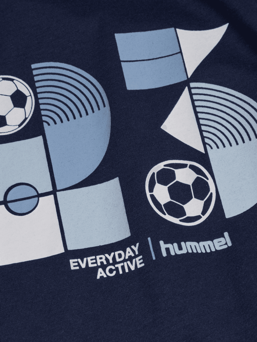 Hummel T-skjorte graphic dress blues