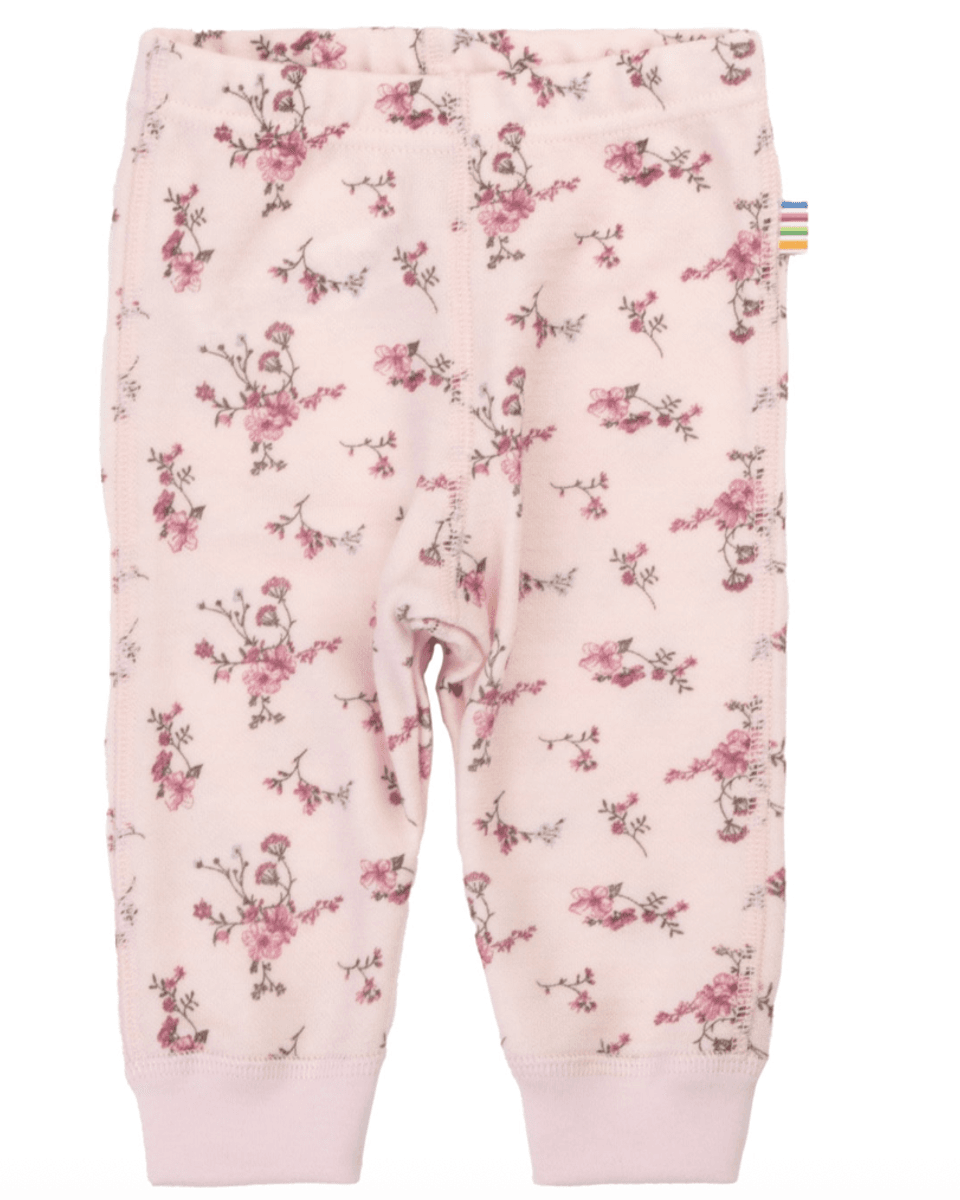 Joha Leggings ull/bambus Flora light pink