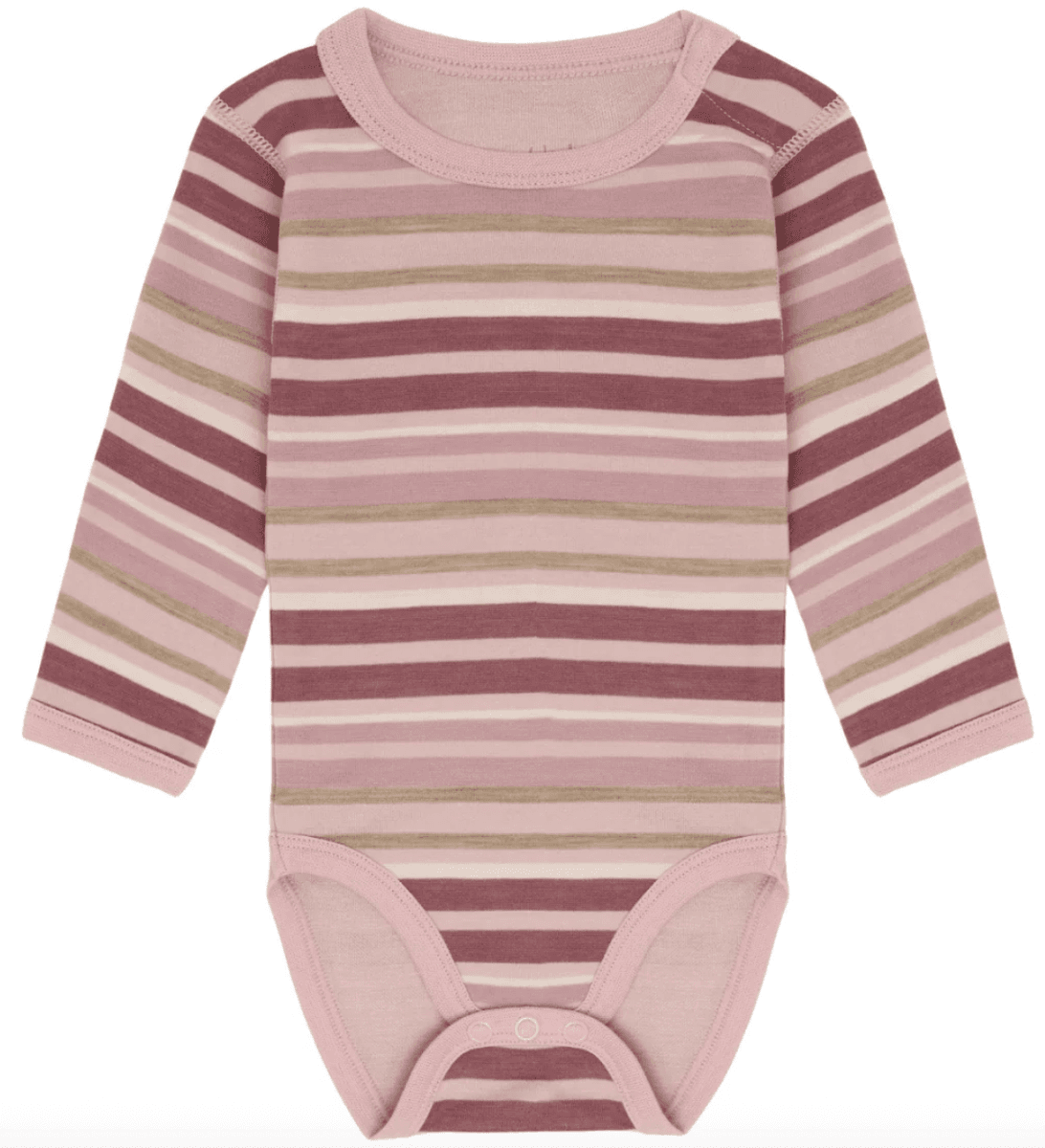 Hust and Claire Body ull/bambus Baloo Multi dusty rose