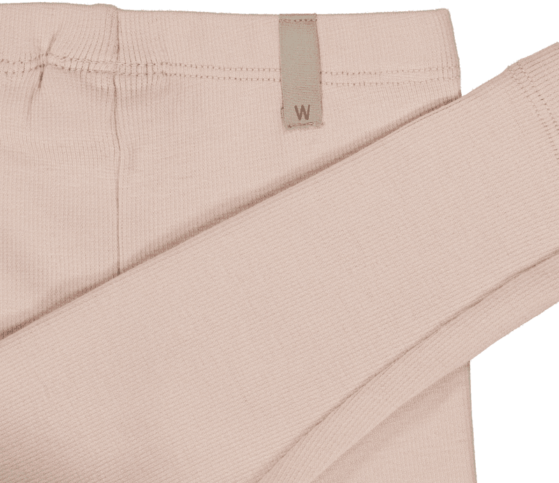 Wheat leggings rib powder