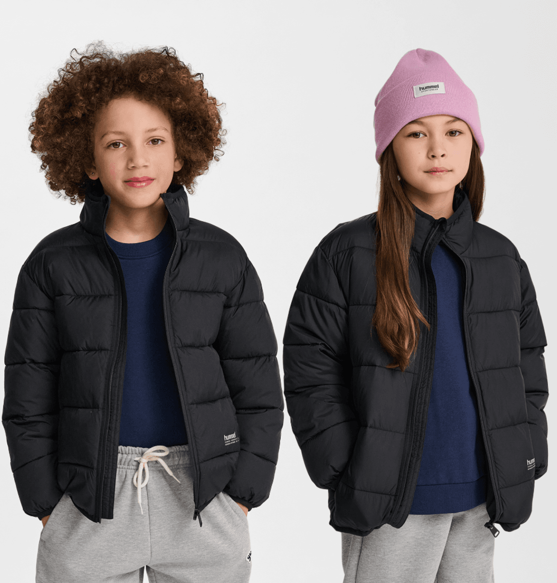 Hummel jakke Puffer black