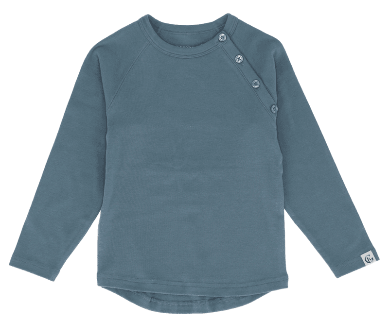 Gullkorn genser villvette denimblå