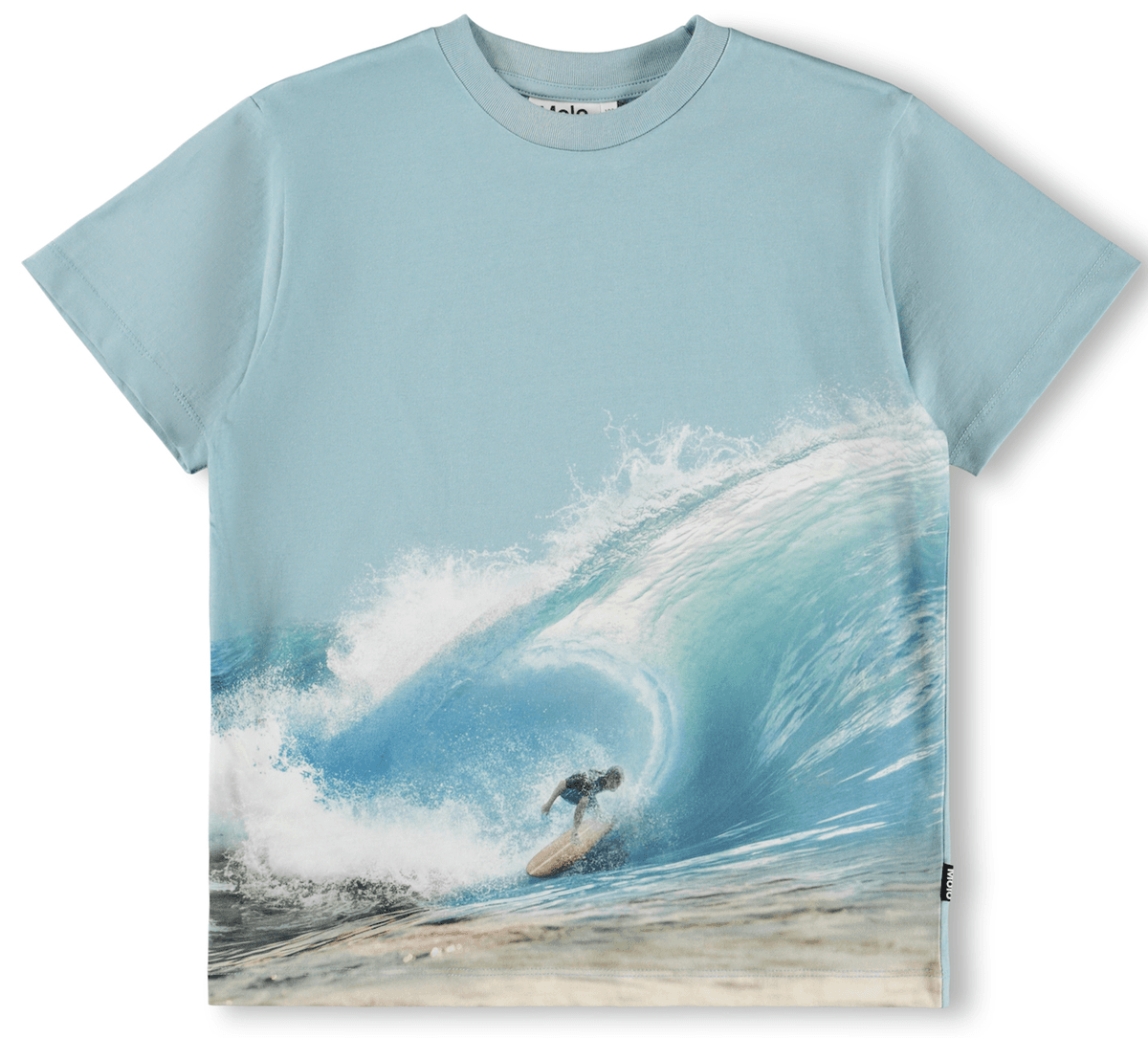 Molo T-skjorte Riley bluish surfer