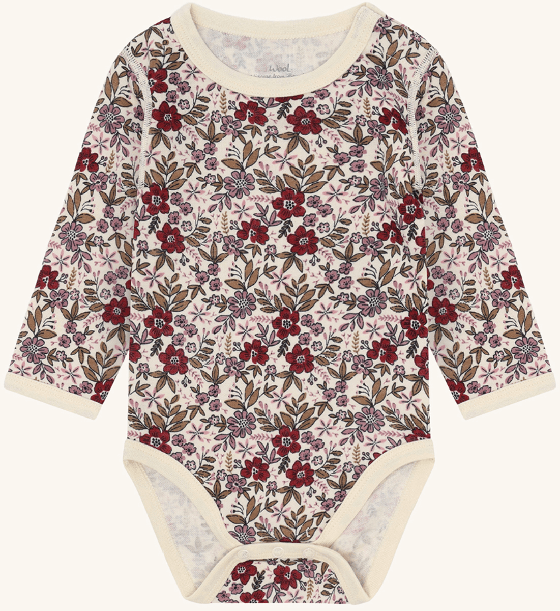 Hust and claire Body ull/bambus baloo flor off white