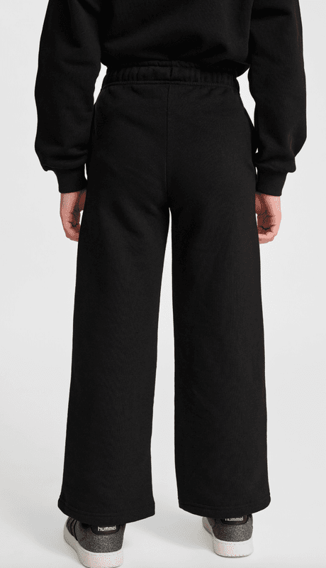 Hummel bukse loose bee wide leg black