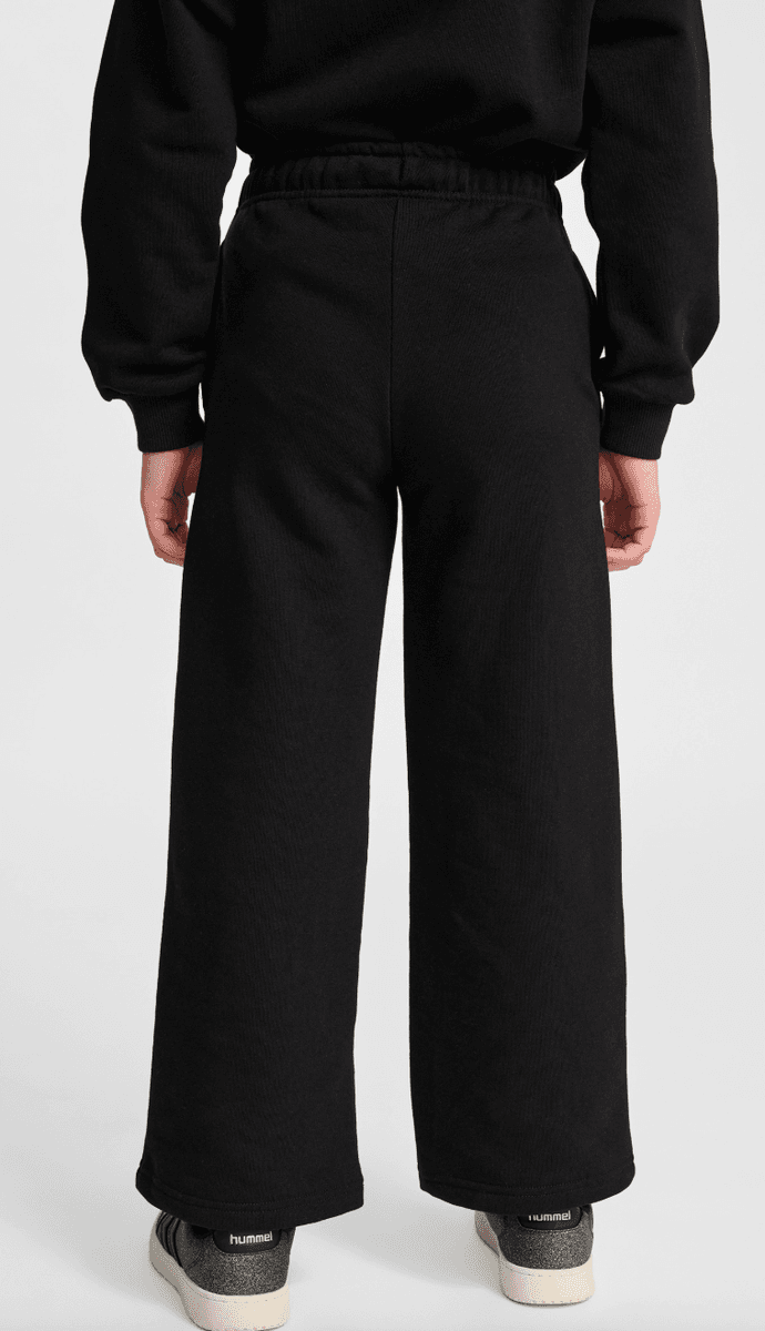Hummel bukse loose bee wide leg black