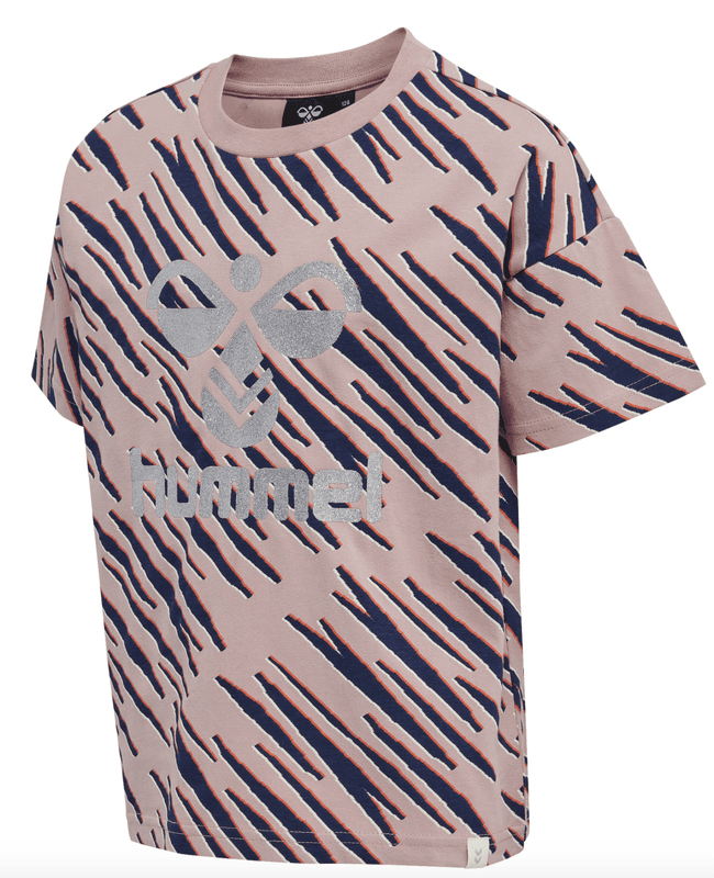 Hummel t-skjorte amelia woodrose