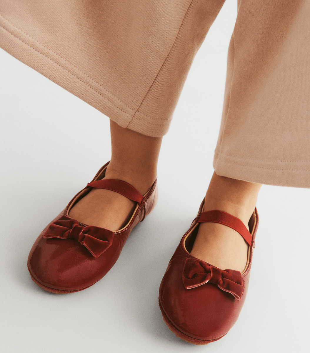 Wheat Ballerina sko rosen
