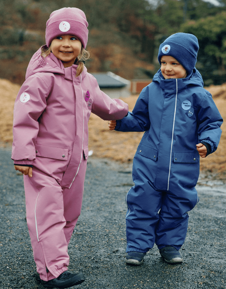 Gullkorn vinterdress bukkene fog pink